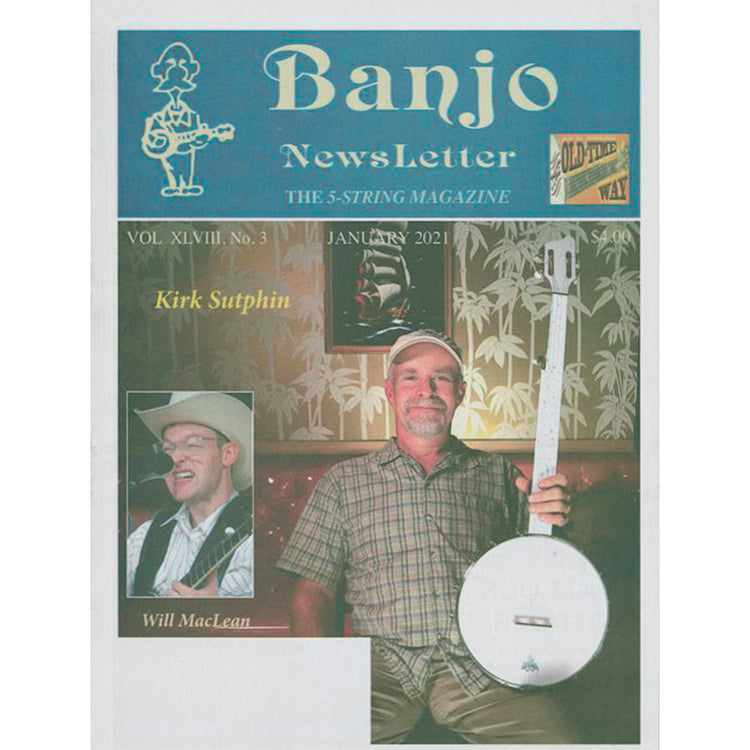 Image 1 of Banjo Newsletter - January 2021, Vol. XLVIII, No. 3 - SKU# BN-202101 : Product Type Media : Elderly Instruments