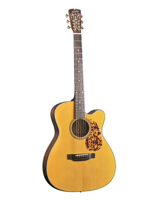 Full Front of Blueridge BR-143CE 000 Acoustic Electric Guitar