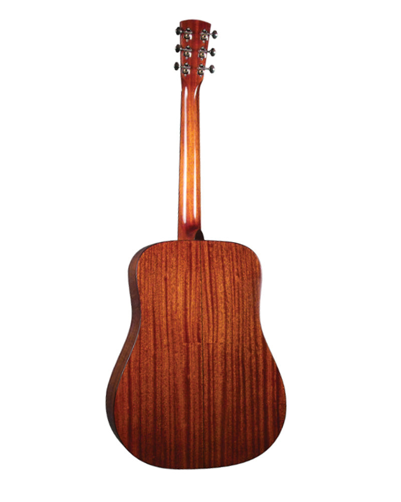 Full Back of Blueridge Series BR-240 Acoustic Guitar