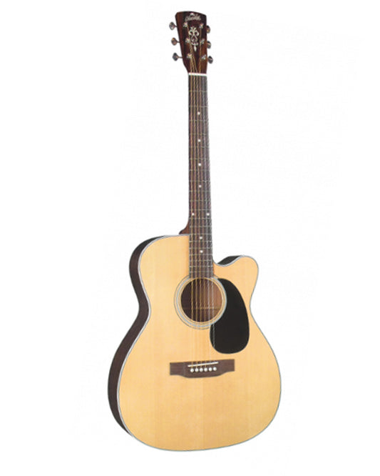 Full Front of Blueridge Contemporary Series BR-63CE 000 Acoustic-Electric Guitar