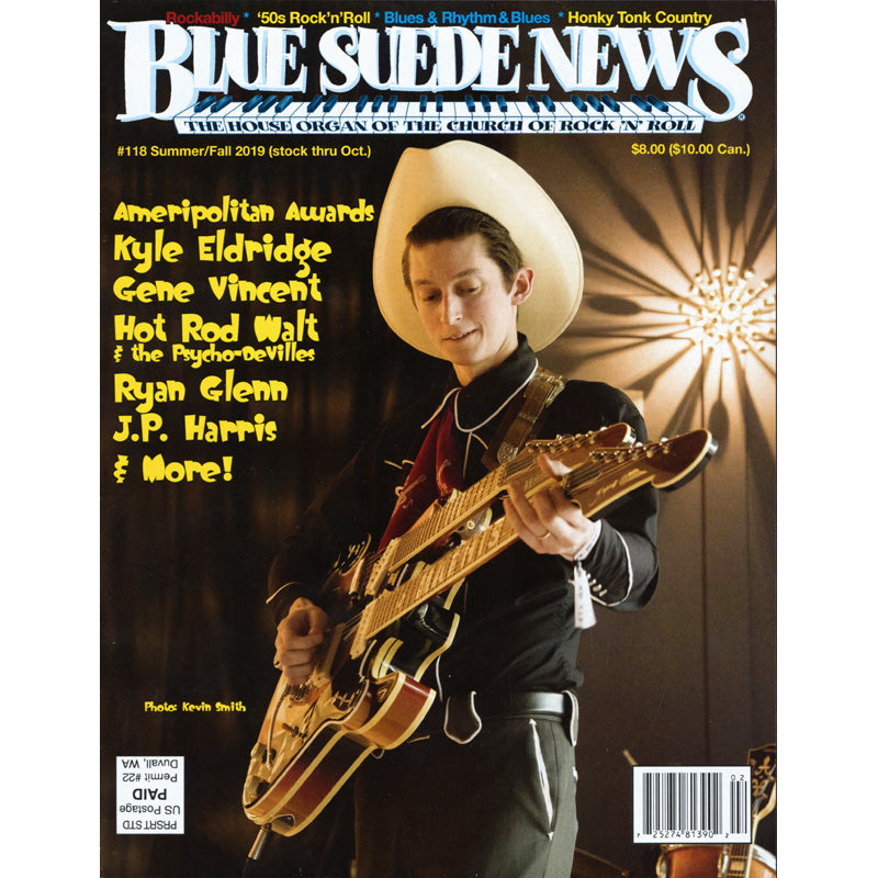 Image 2 of Blue Suede News - #118, Summer / Fall 2019 - SKU# BSN-201909 : Product Type Media : Elderly Instruments