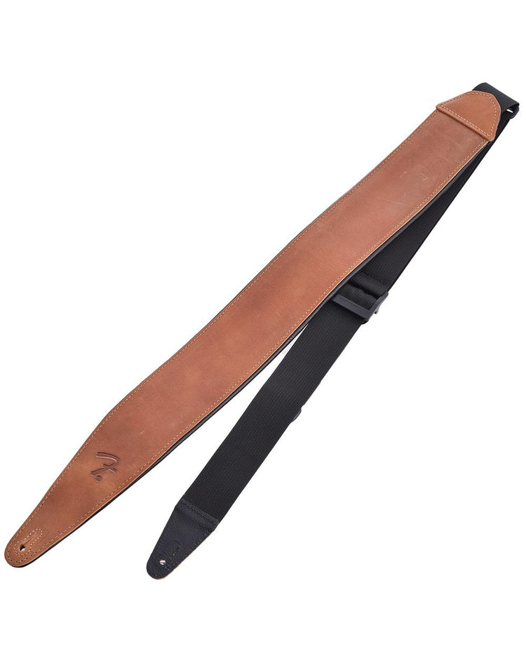 Image 1 of Fender 2.5" Right Height Leather Strap - SKU# FRHLS : Product Type Accessories & Parts : Elderly Instruments