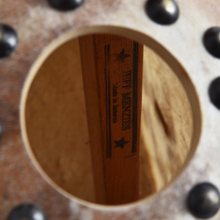 Image 4 of Menzies Fretless Gourd Banjo #442 - SKU# MGB85-442 : Product Type Other Banjos : Elderly Instruments
