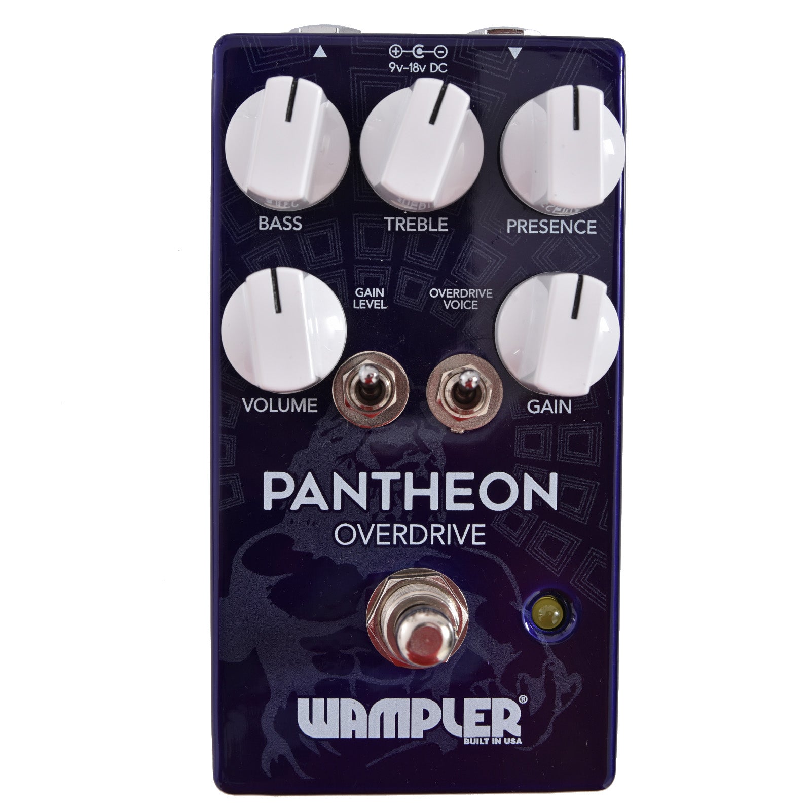 Image 1 of Wampler Pantheon Overdrive Pedal- SKU# PANTHEON : Product Type Effects & Signal Processors : Elderly Instruments