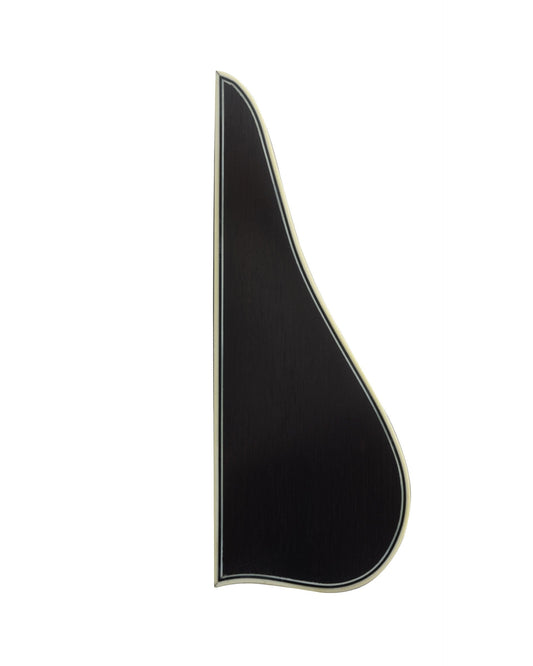 Image 1 of Ebony Mandolin Pickguard, A-Model, Bound - SKU# CU86 : Product Type Accessories & Parts : Elderly Instruments