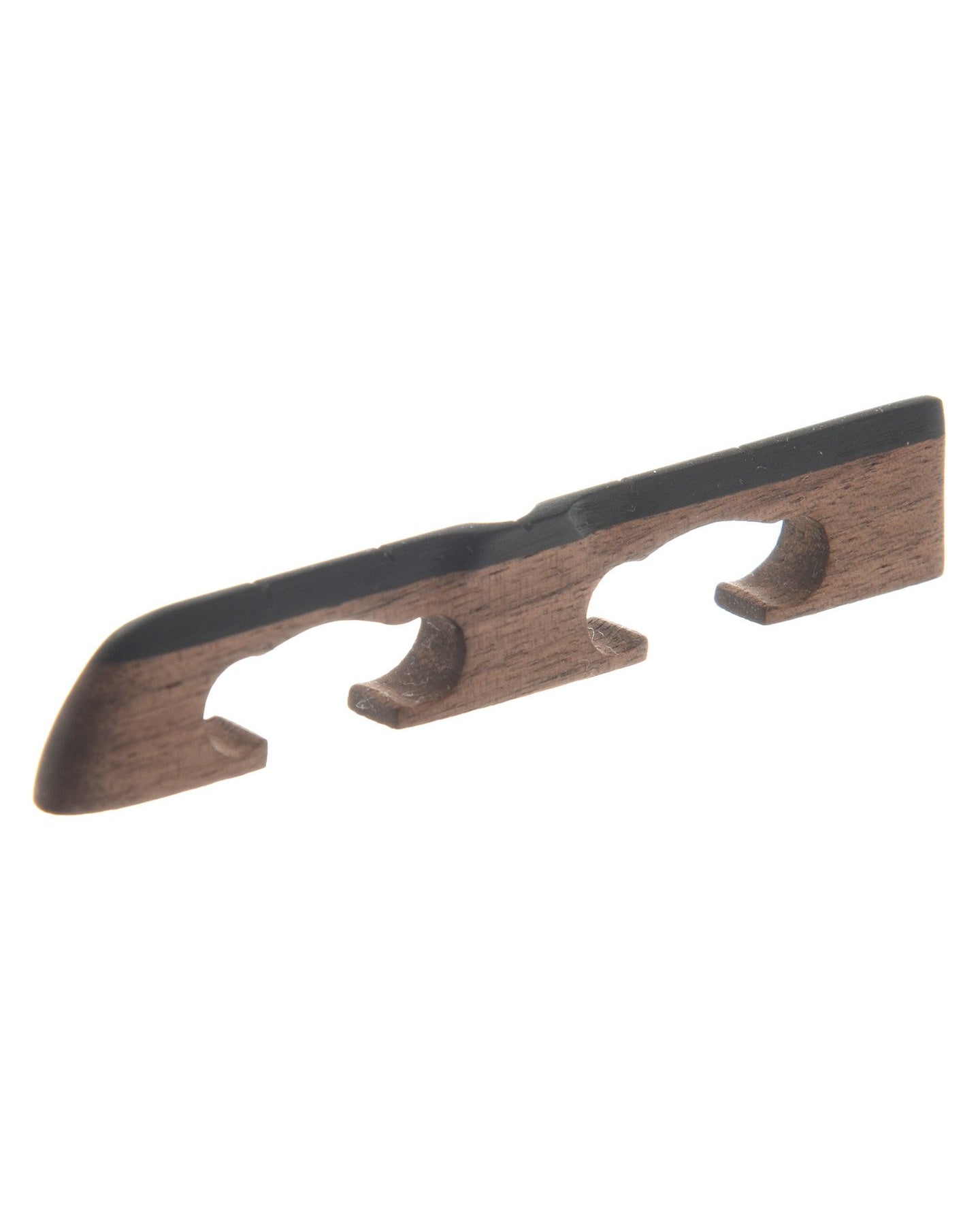 Image 1 of Sampson Standard Banjo Bridge, 1/2" Walnut Standard-Spaced - SKU# SBB-1/2-WALNUT : Product Type Accessories & Parts : Elderly Instruments