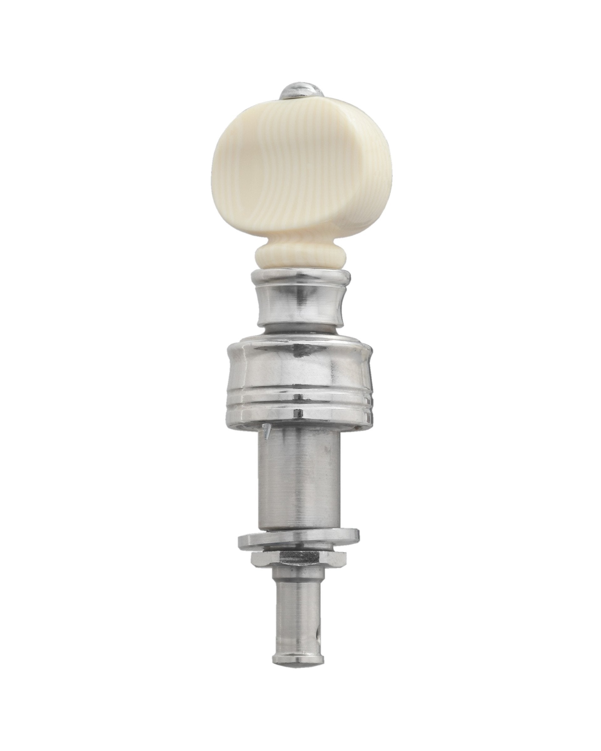 Image 1 of Rickard Cyclone High Ratio Banjo Tuners, Nickel, Ivoroid Buttons, Set of 5 - SKU# RP5G-NIV : Product Type Accessories & Parts : Elderly Instruments