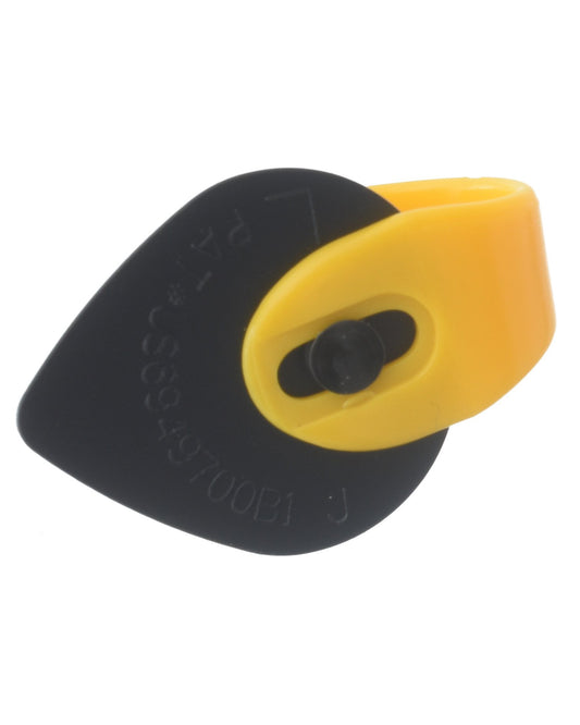 Image 1 of Fred Kelly Delrin Medium Gauge Bumble Bee Jazz Pick - SKU# PKBBJ-M : Product Type Accessories & Parts : Elderly Instruments