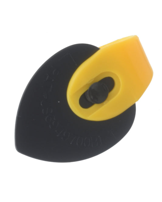 Image 1 of Fred Kelly Delrin Medium Gauge Bumble Bee Teardrop Pick - SKU# PKBBT-M : Product Type Accessories & Parts : Elderly Instruments