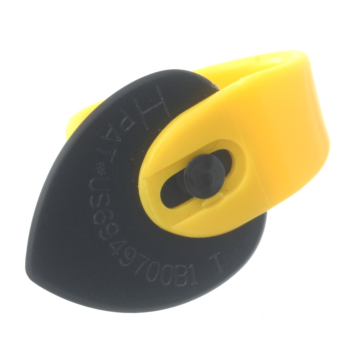 Image 2 of Fred Kelly Heavy Gauge Delrin Large Bumblebee Teardrop Pick - SKU# PKBTLG-H : Product Type Accessories & Parts : Elderly Instruments