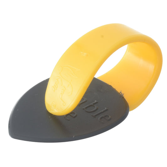 Image 2 of Fred Kelly Extra-Heavy Gauge Delrin Large Bumblebee Teardrop Pick - SKU# PKBTLG-XH : Product Type Accessories & Parts : Elderly Instruments