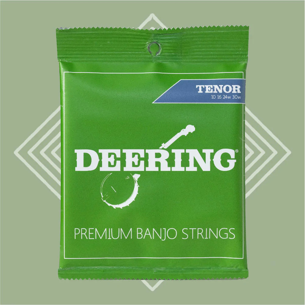 Deering Nickel-Plated Steel .10-.30 Tenor Banjo Strings