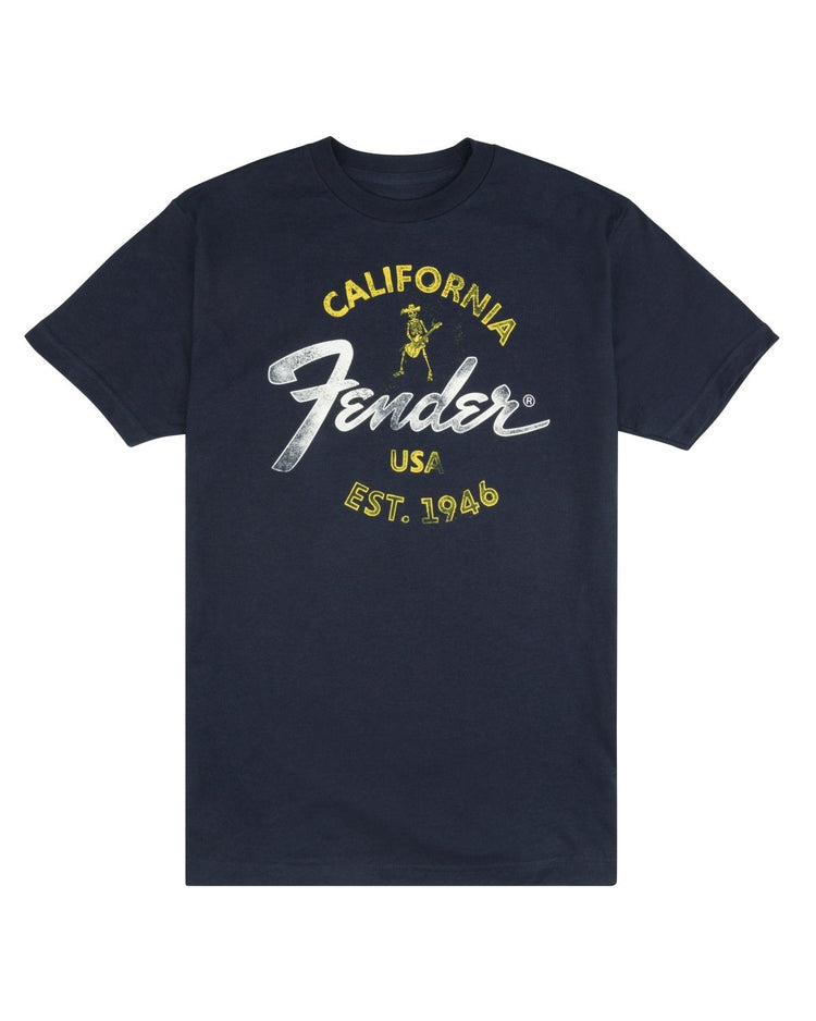 Image 1 of Fender Baja Blue T-Shirt, Large - SKU# FBBTEE-L : Product Type Accessories & Parts : Elderly Instruments