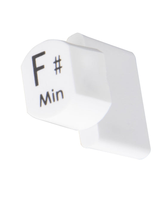 Front of Autoharp Button, F# Minor