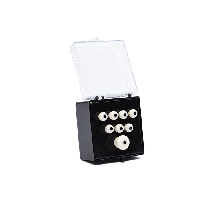Image 2 of Martin Authentic Series Bridge Pin Set, Unslotted, White with Black Dot - SKU# GA03AUTH : Product Type Accessories & Parts : Elderly Instruments