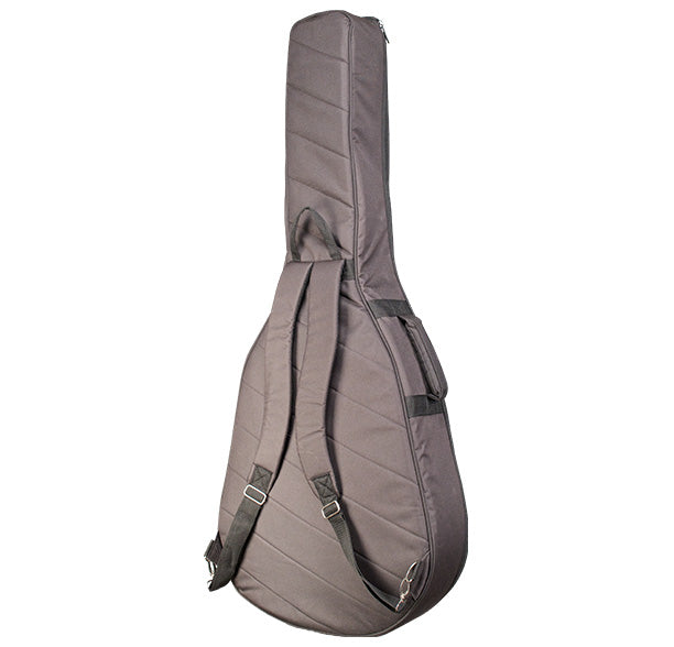 Full Back and Side of Guild Acoustic Deluxe Gig Bag for Jumbo Junior Models
