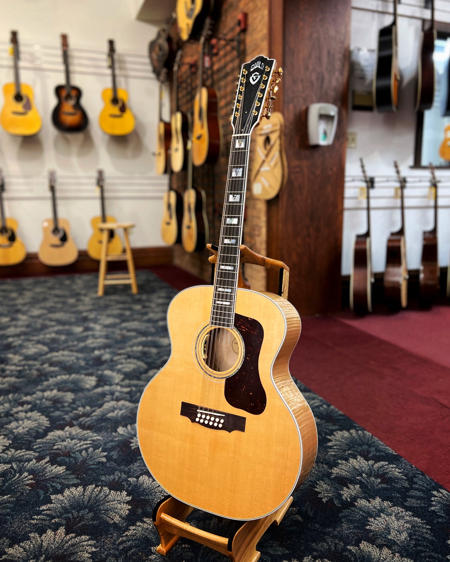 Social Media image of Guild USA F-512E Maple 12-String Acoustic Guitar 