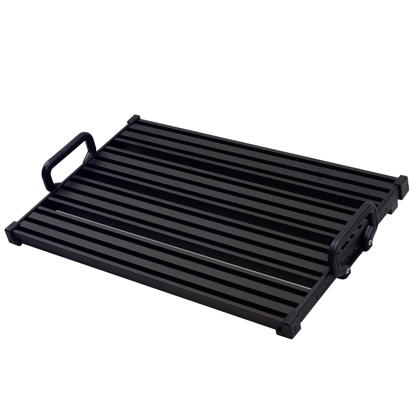 Front and side of Guitto GPB-02 Pedal Board