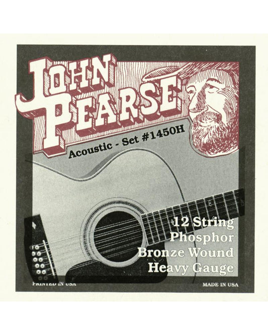 Image 1 of John Pearse 1450H C# Tuning Heavy 12-String Acoustic Guitar Strings - SKU# JP1450H : Product Type Strings : Elderly Instruments