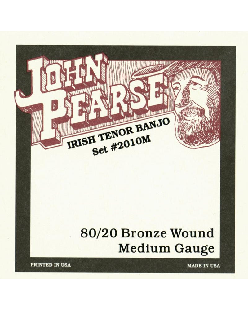 Image 1 of John Pearse 2010M Medium 4-String Tenor Banjo Strings - SKU# JP2010M : Product Type Strings : Elderly Instruments