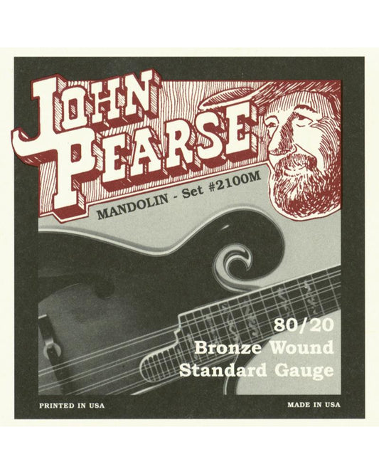 Image 1 of John Pearse 2100M 80/20 Bronze Standard Mandolin Strings - SKU# JP2100M : Product Type Strings : Elderly Instruments