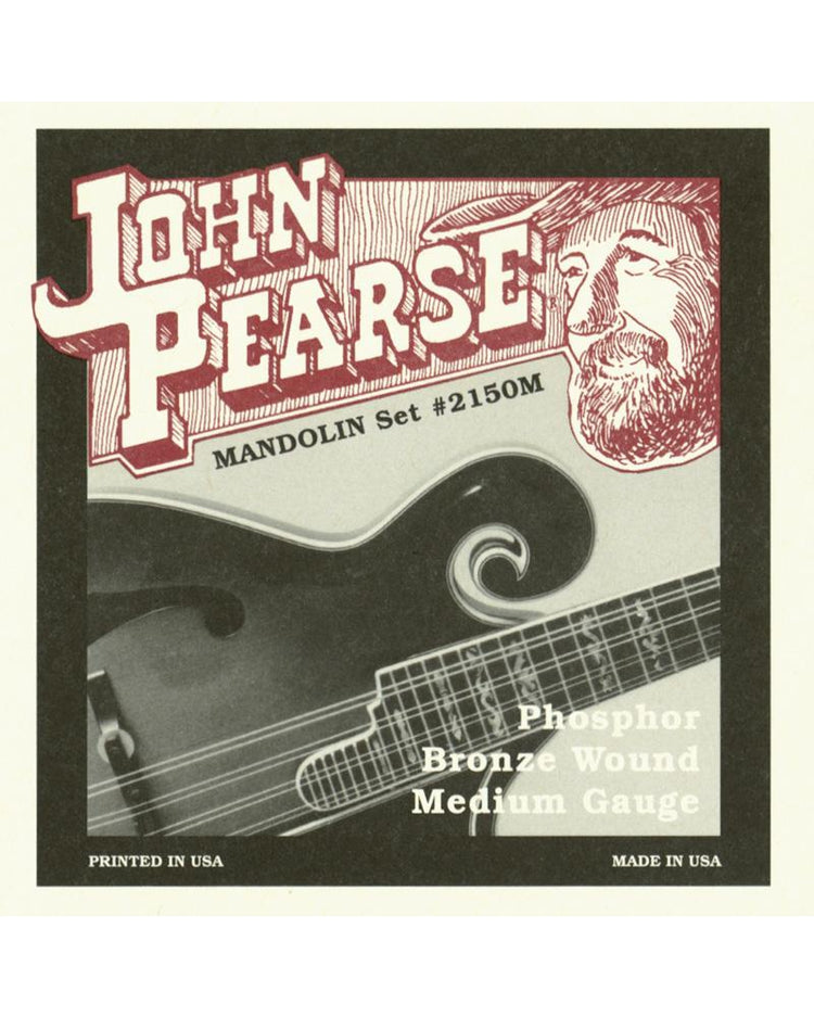 Image 1 of John Pearse 2150M Phosphor Bronze Medium Mandolin Strings - SKU# JP2150M : Product Type Strings : Elderly Instruments