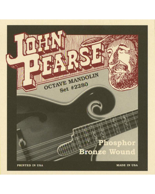 Image 1 of John Pearse 2280 Phosphor Bronze Octave Mandolin Strings - SKU# JP2280 : Product Type Strings : Elderly Instruments