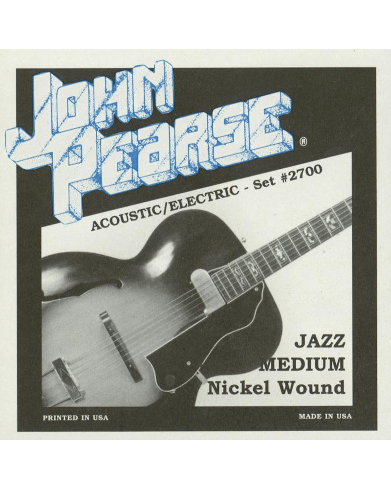 Image 1 of John Pearse 2700 Jazz Medium Acoustic/Electric Guitar Strings - SKU# JP2700 : Product Type Strings : Elderly Instruments