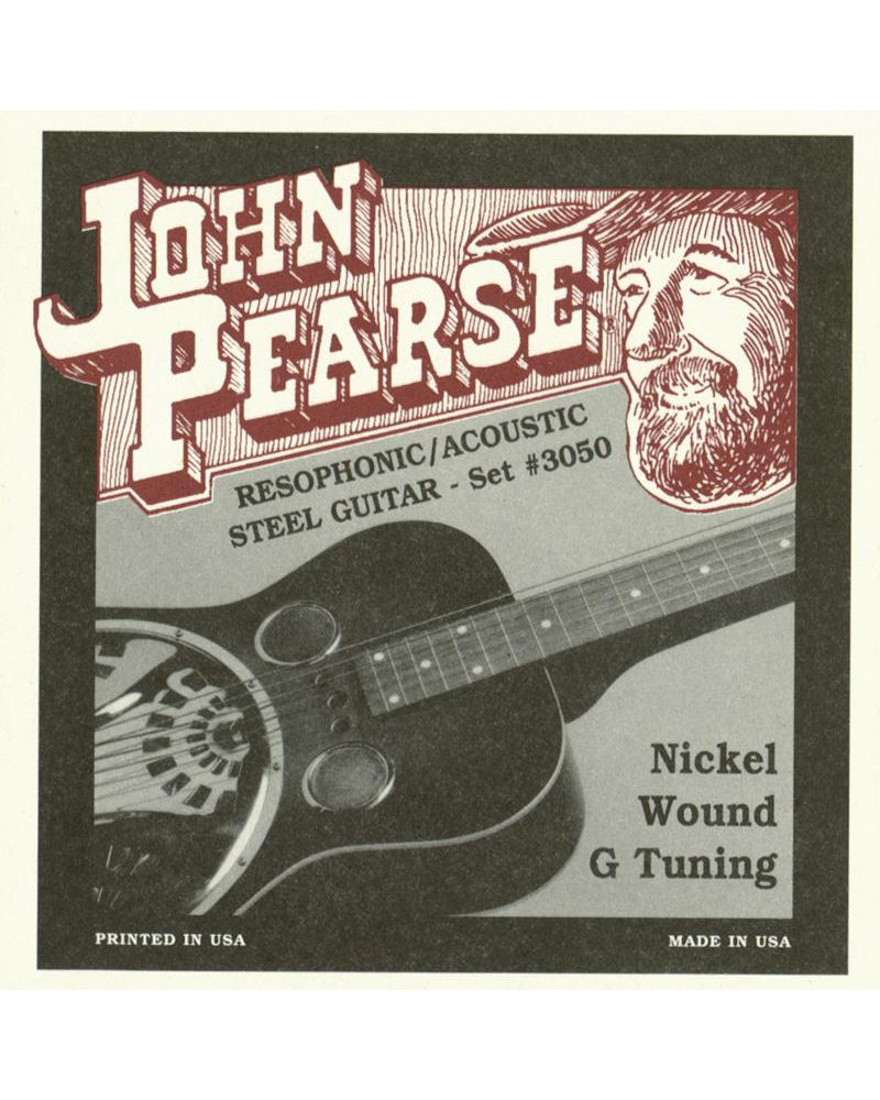 Image 1 of John Pearse 3050 G Tuning Uncle Josh Resophonic Guitar Strings - SKU# JP3050 : Product Type Strings : Elderly Instruments