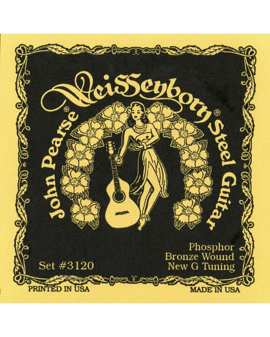 Image 1 of John Pearse 3120 Weissenborn Phosphor Bronze Acoustic Slide Guitar Strings - SKU# JP3120 : Product Type Strings : Elderly Instruments