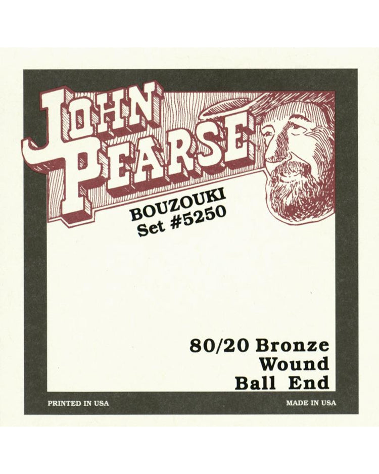 Image 1 of John Pearse 5250s 80/20 Bronze Irish Bouzouki Strings, Ball End - SKU# JP5250S : Product Type Strings : Elderly Instruments