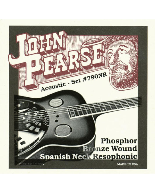 Image 1 of John Pearse 790NR Phosphor Bronze Round Neck Resonator Guitar Strings - SKU# JP790 : Product Type Strings : Elderly Instruments