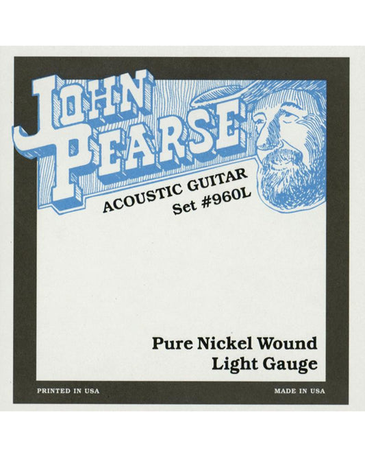Image 1 of John Pearse 960L Nickel Light Acoustic/Electric Guitar Strings - SKU# JP960L : Product Type Strings : Elderly Instruments