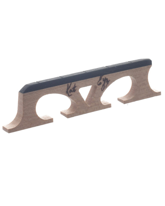 Image 1 of Kat Eyz Old Wood Banjo Bridge, Crowe Spaced, .656" High - SKU# KEBB1-CR-656 : Product Type Accessories & Parts : Elderly Instruments