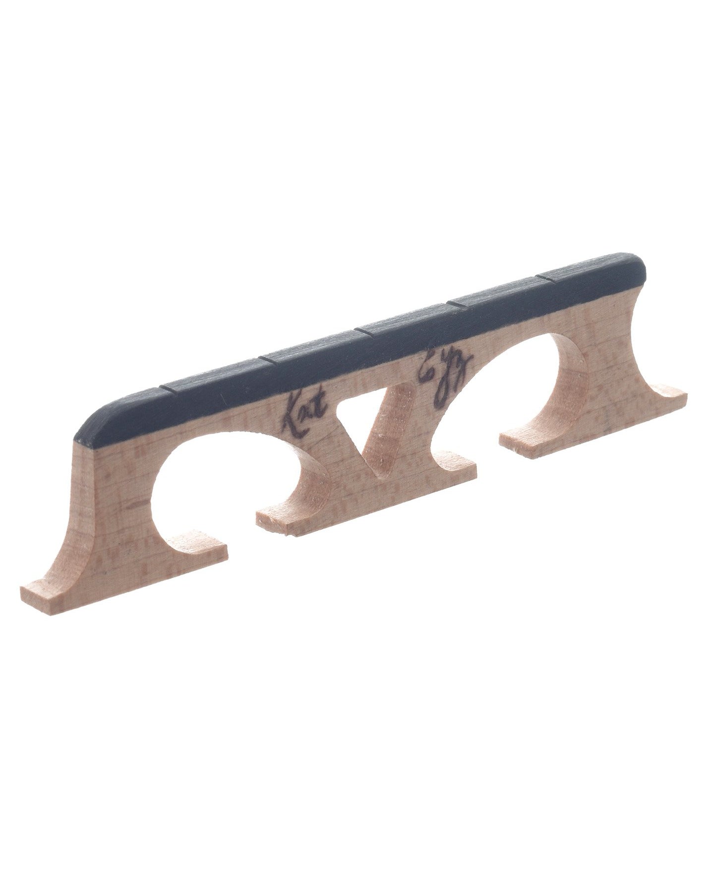 Image 1 of Kat Eyz Old Wood Banjo Bridge, Standard Spaced, 5/8" High - SKU# KEBB1-ST-5/8 : Product Type Accessories & Parts : Elderly Instruments
