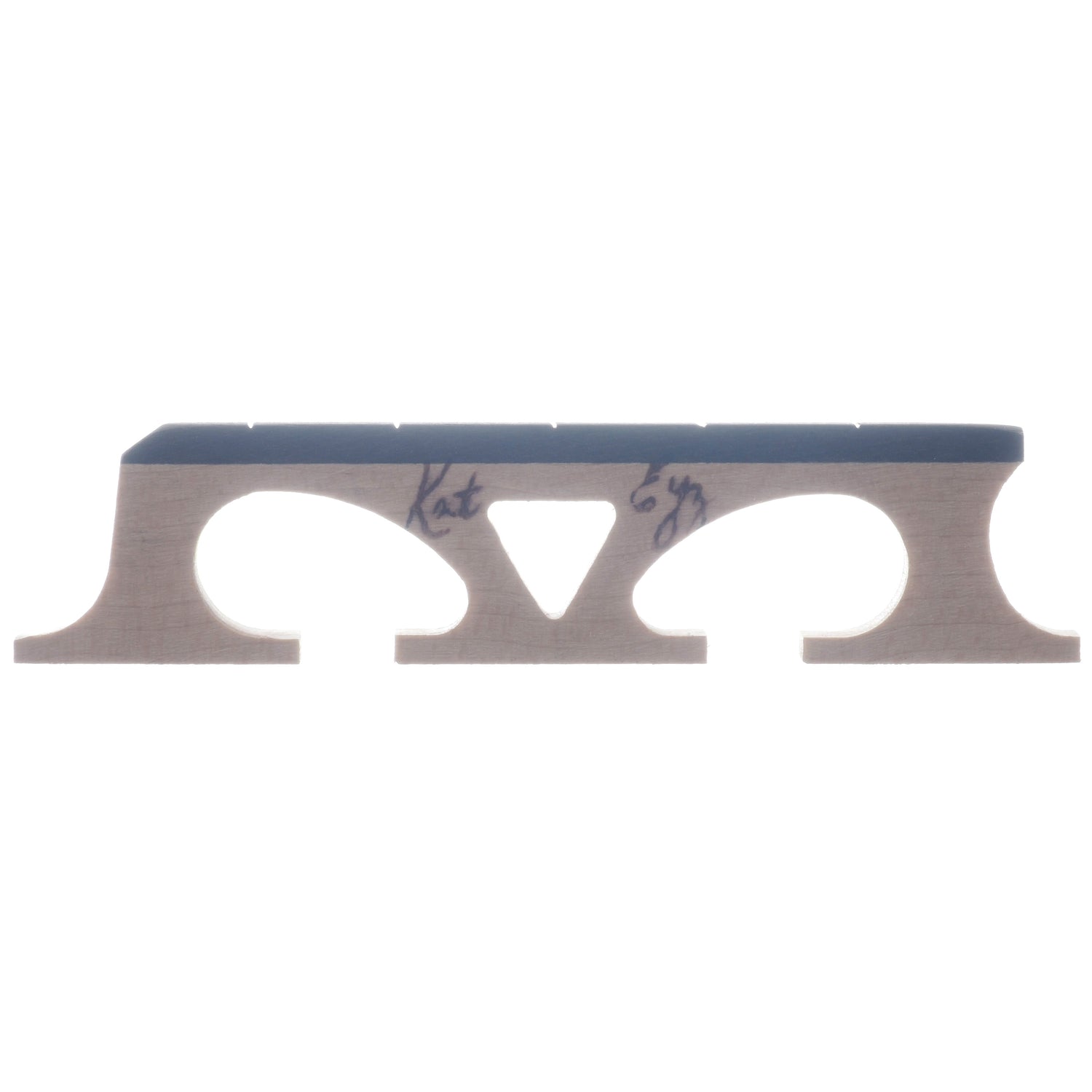 Image 2 of Kat Eyz Old Wood Banjo Bridge, Standard Spaced, .656" High - SKU# KEBB1-ST-656 : Product Type Accessories & Parts : Elderly Instruments
