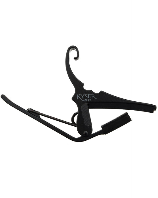 Image 1 of Kyser Low-Tension Quick Change Guitar Capo - SKU# KGC1-LTBLK : Product Type Accessories & Parts : Elderly Instruments