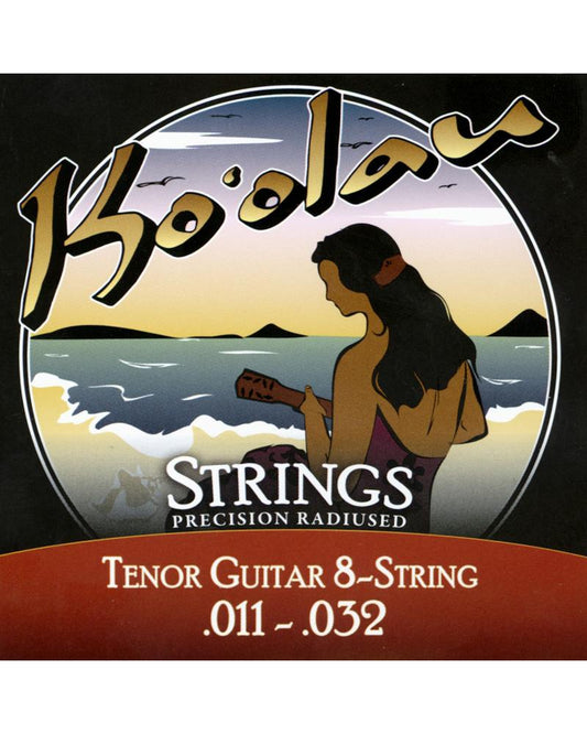 Image 1 of Ko'olau Tenor Guitar 8-String Set, D G B E Tuning - SKU# KROMG : Product Type Strings : Elderly Instruments