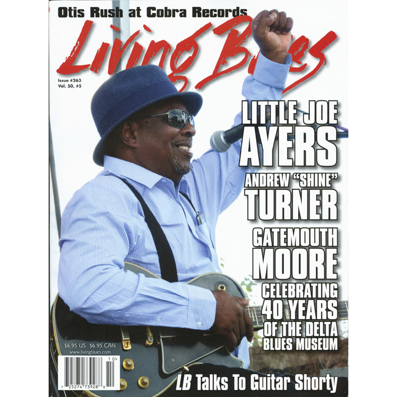 Image 1 of Living Blues October 2019 - Issue #263, Vol. 50, #5 - SKU# LB-201910 : Product Type Media : Elderly Instruments