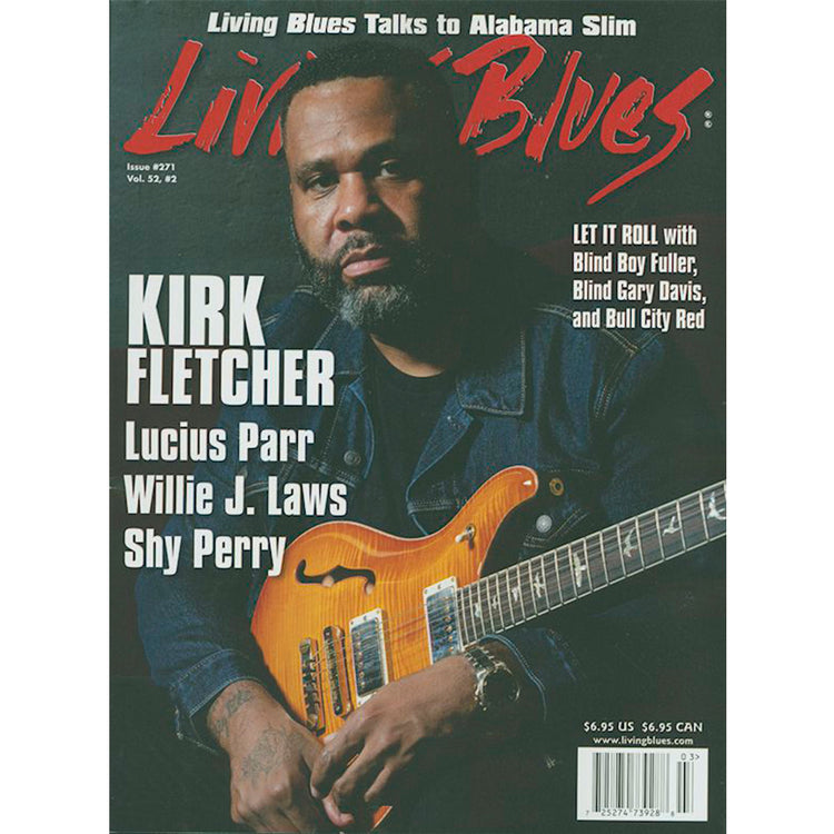 Image 1 of Living Blues Magazine - March 2021 Issue #271 Vol. 52, #2 - SKU# LB-202103 : Product Type Media : Elderly Instruments