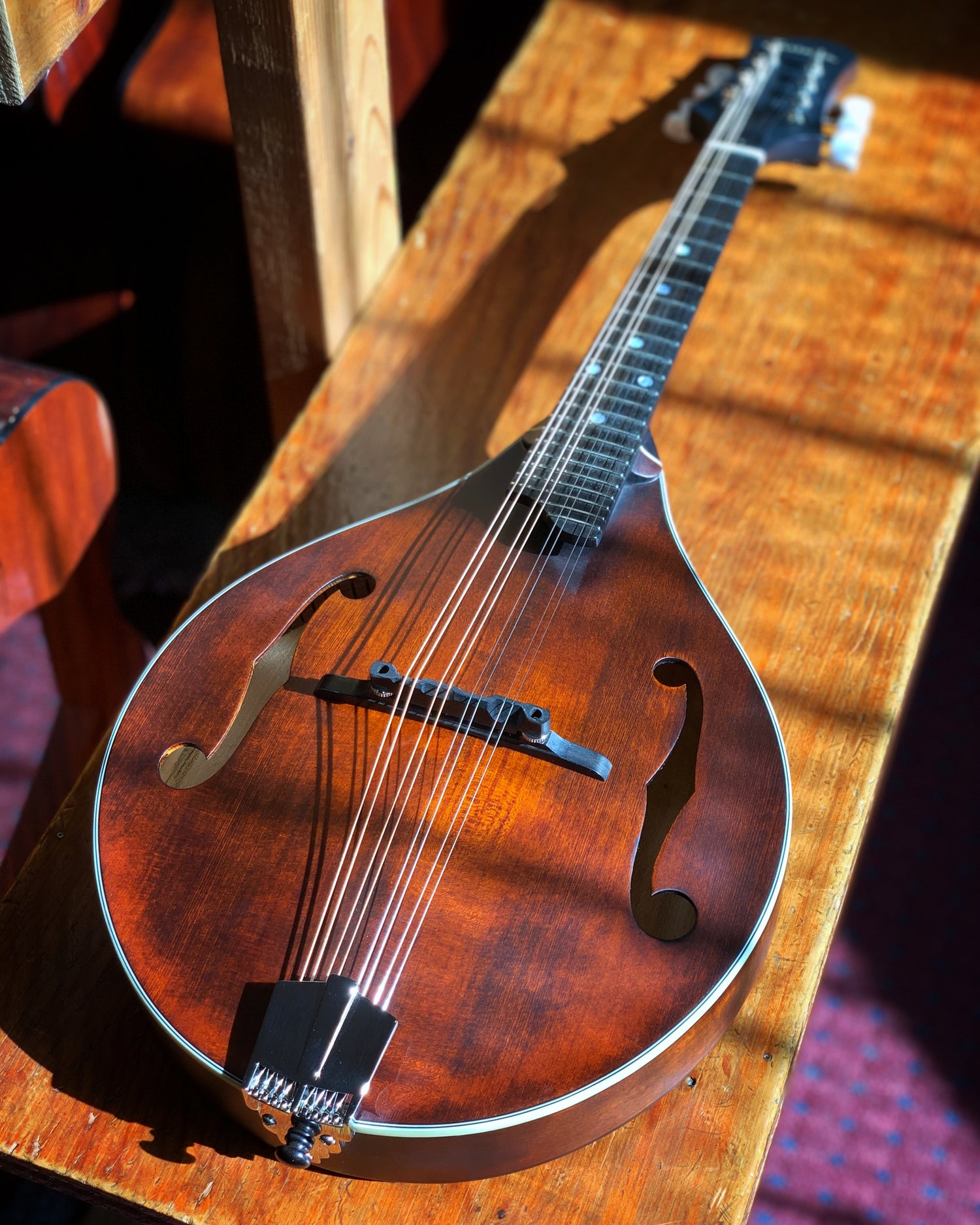 Full Front of Eastman MD305 Classic Mandolin 