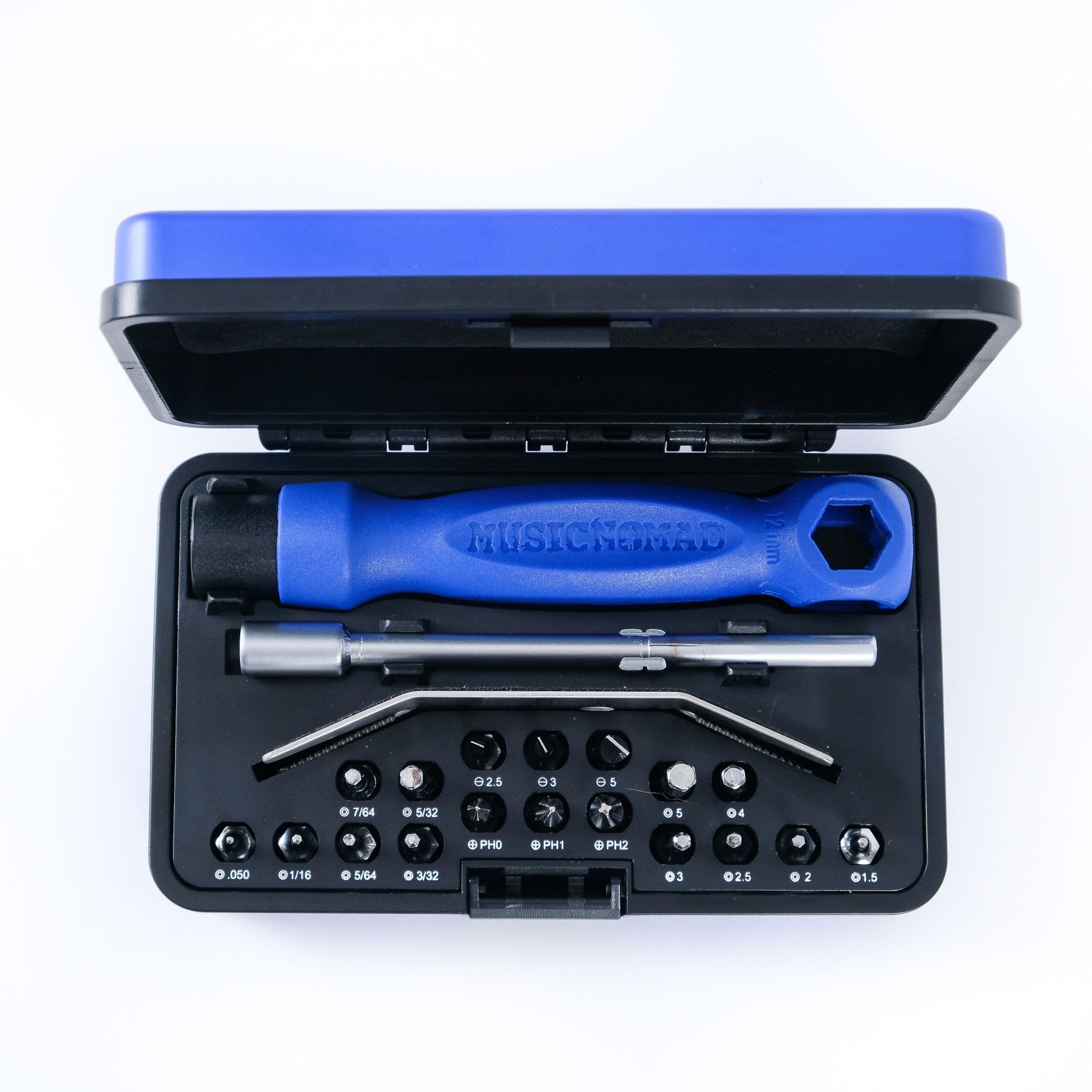 Image 2 of MusicNomad Premium Guitar Tech Screwdriver and Wrench Set - SKU# MNGTSW : Product Type Accessories & Parts : Elderly Instruments