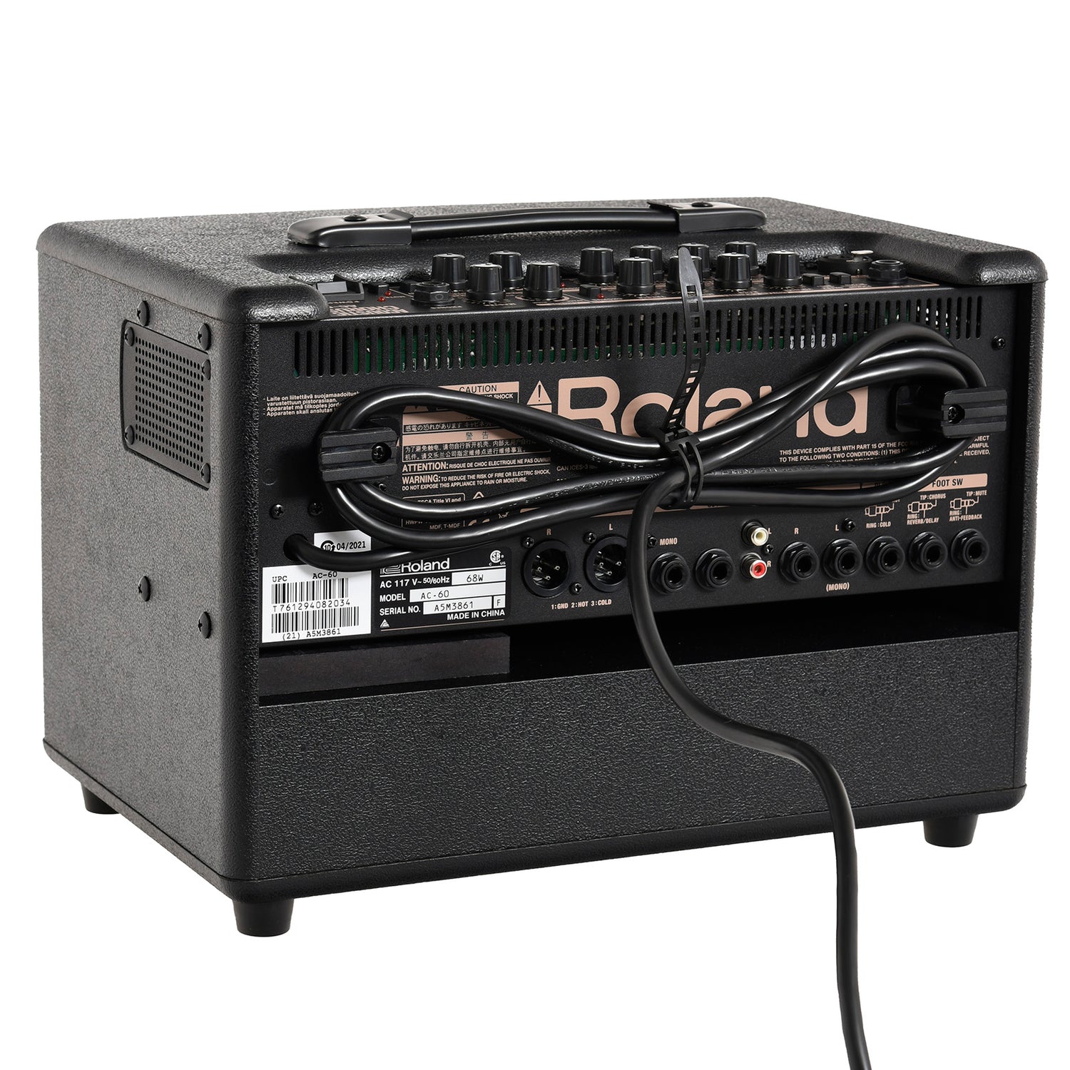 Image 3 of Roland AC-60 Acoustic Chorus Guitar Amplifier - SKU# AC60 : Product Type Amps & Amp Accessories : Elderly Instruments