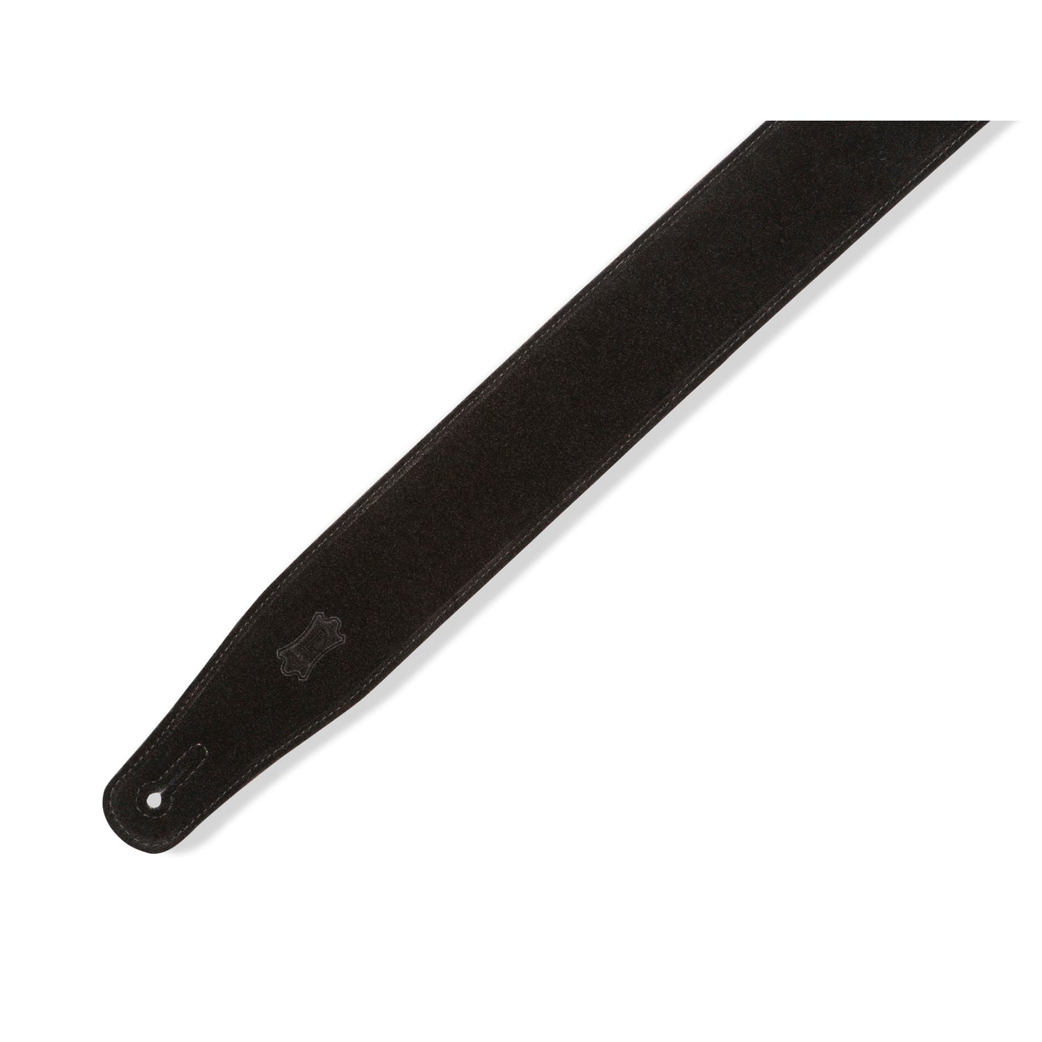 Image 4 of Levy Right Height Suede Padded Guitar Strap - SKU# MRHSP-BLK : Product Type Accessories & Parts : Elderly Instruments