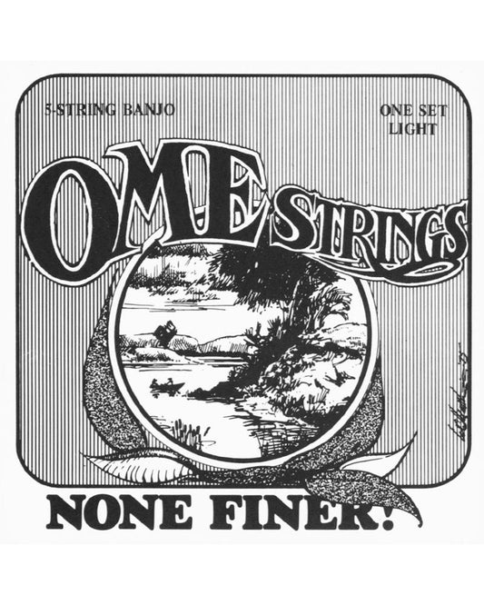 Image 1 of Ome Nickel Wound Light 5-String Banjo Set - SKU# OBS5L : Product Type Strings : Elderly Instruments