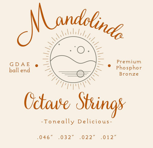 Image 1 of KR Strings Octolindo S String Set For Octave Mandolin, Ball-End Medium- SKU# OCTOBALL : Product Type Strings : Elderly Instruments