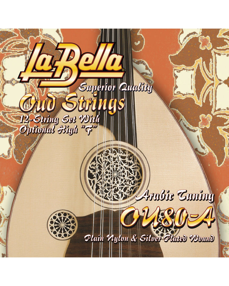 Image 1 of La Bella OU80A Arabic Tuning Oud Strings - SKU# OU80A : Product Type Strings : Elderly Instruments