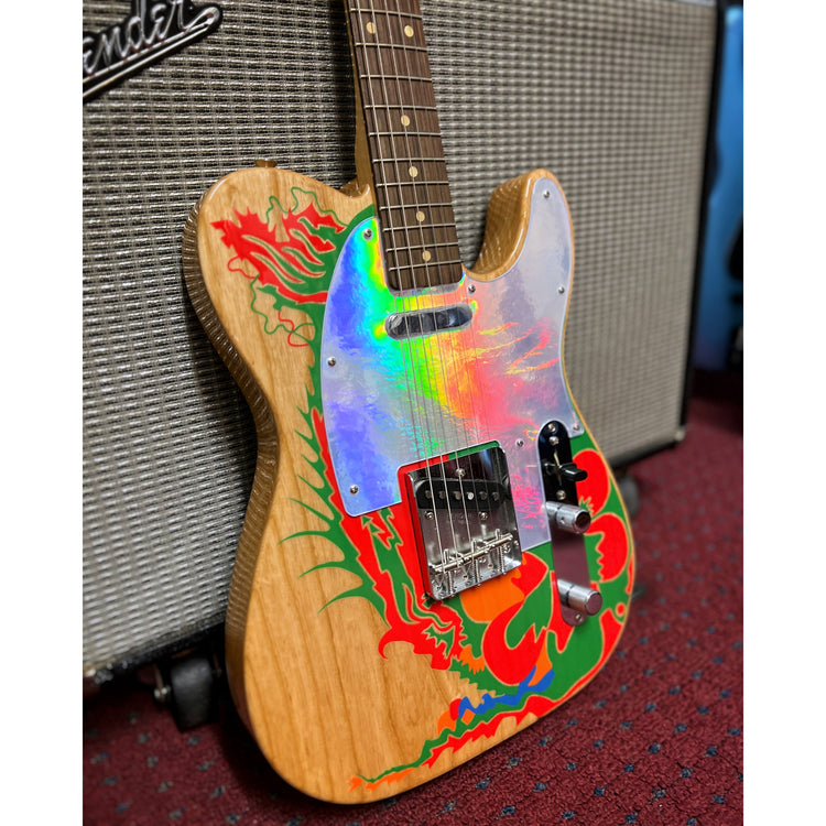 Social media image of Fender Jimmy Page Dragon Telecaster