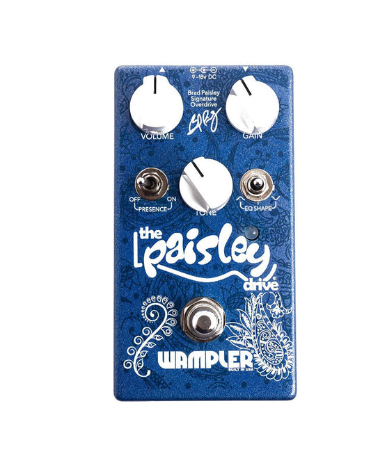 Image 1 of Wampler Paisley Drive Overdrive Pedal - SKU# PAISLEY : Product Type Effects & Signal Processors : Elderly Instruments