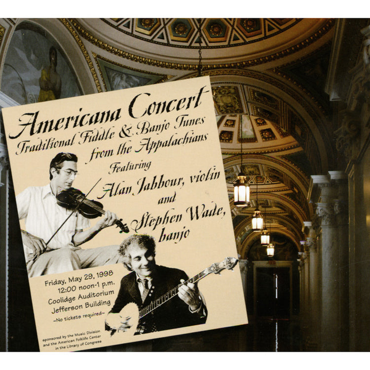 Image 1 of Americana Concert: Alan Jabbour & Stephen Wade at the Library of Congress - SKU# PATUX-CD308 : Product Type Media : Elderly Instruments